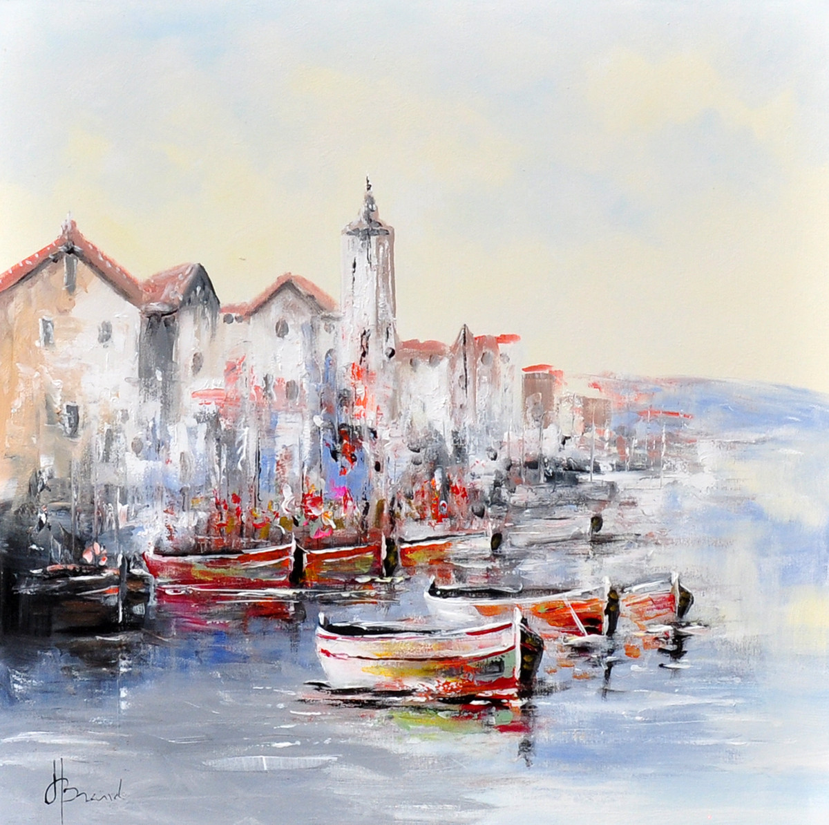 Henry Brand + Het havenzicht